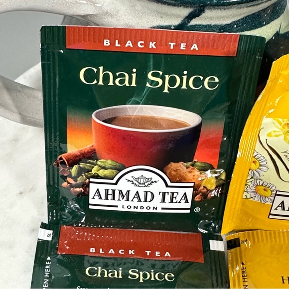 ☕️Set of 2 Handmade Tea or Coffee Mugs, Artist Signed, Includes 6 Tea Bags - Picture 11 of 16